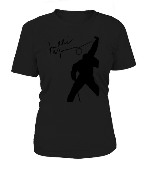 Freddie Mercury Signature Queen Rock Band shirt Women's T-Shirt