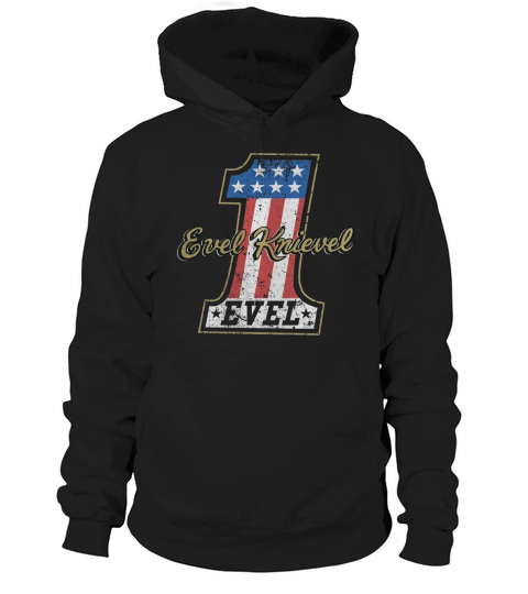 Evel Knievel-Logo Hoodie Unisex