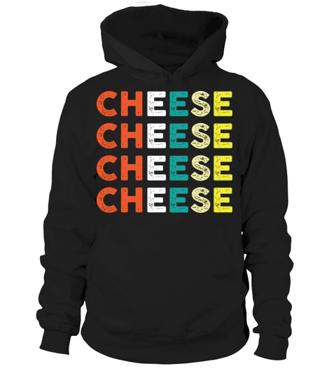 Retro Vintage Cheese Hoodie Unisex