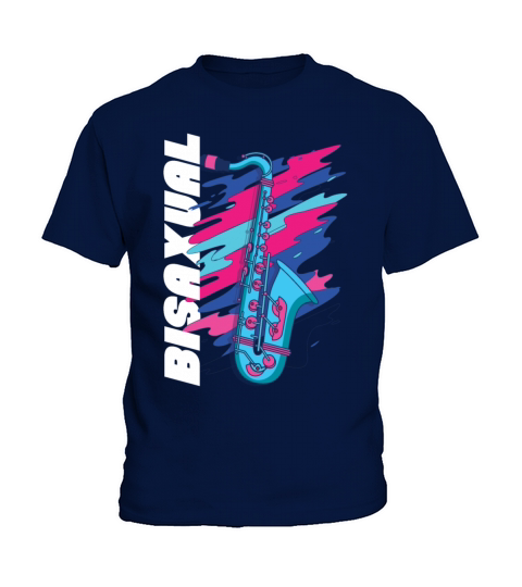 Bisexual Bi Pride Flag Pun Kids T-Shirt