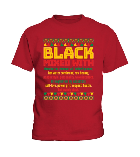 Black History Month Design for a African American Kids T-Shirt