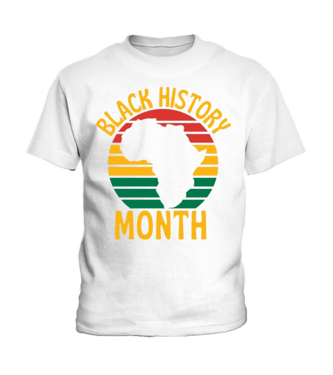 Black History Month Kids T-Shirt