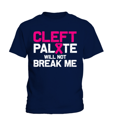 Cleft Palate Lip Inspire Strong Awareness design Kids T-Shirt