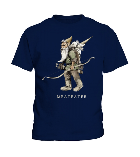 Gnome Packing Out a Unicorn 2.0 Meateater For T-Shirt - Unisex Long Sleeve Kids T-Shirt