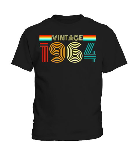Vintage Retro 1964 - Vintage 1964 Birthday Gift Kids T-Shirt