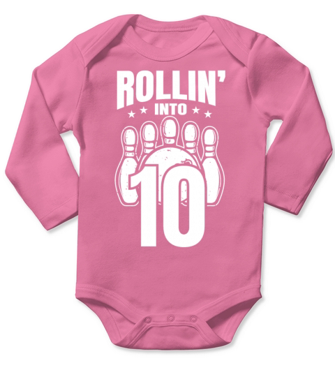 Bowling Player Birthday - Bowler Long Sleeve Baby One-Piece