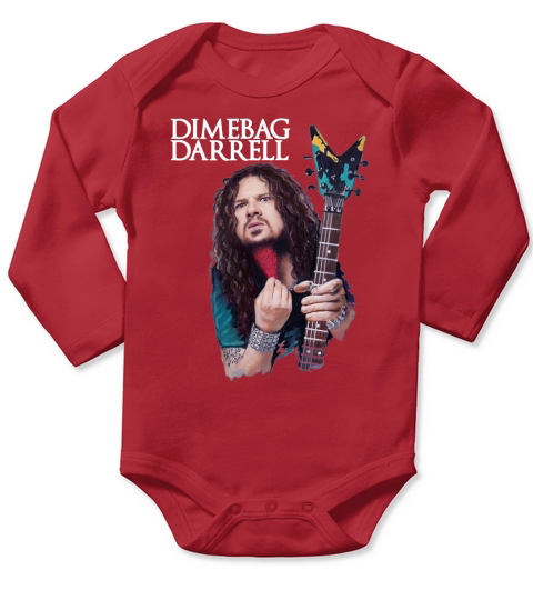Dimebag Darrell Fans Long Sleeve Baby One-Piece
