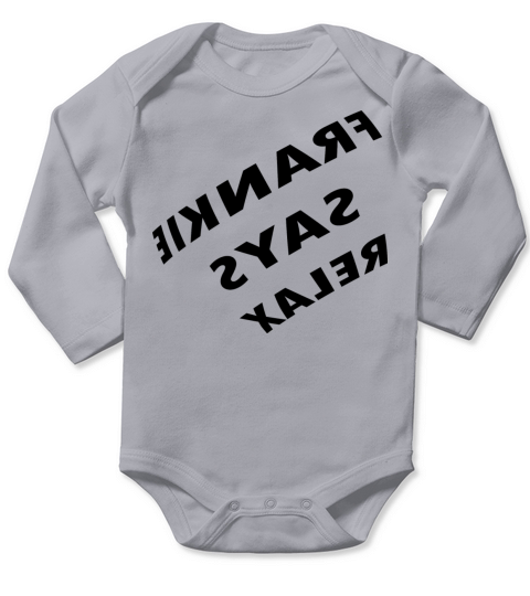 Frankie Says Relax 3D Sphere Shape Long Sleeve Baby One-Piece