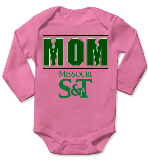Missouri University Of Science And Technology Proud Mom Parents Day 2020 Long Sleeve Baby One-Piece