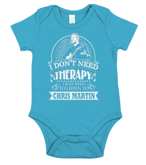 Chris Martin Therapy Short Sleeve Baby One-Piece