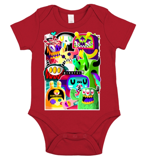 Doodle FUN TIME CREW 333 Short Sleeve Baby One-Piece