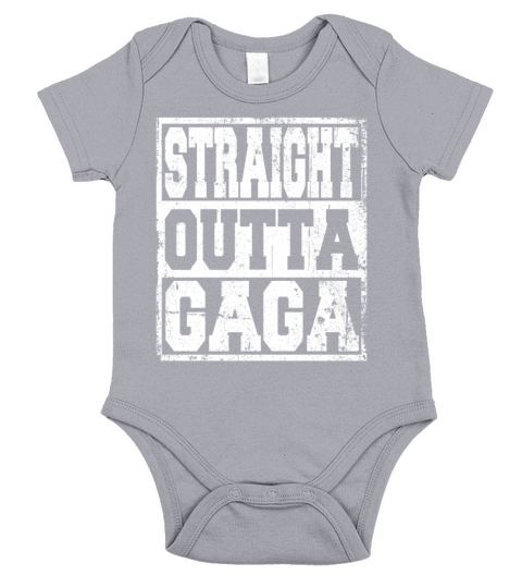 Gaga Ball Sport Saying Funny Short Sleeve Baby One-Piece