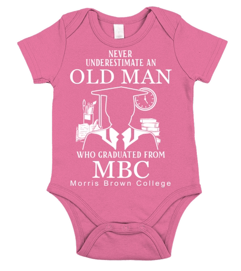 Morris Brown College Short Sleeve Baby One-Piece