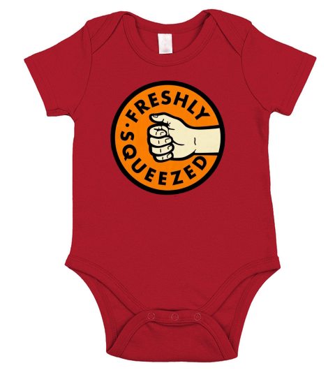 Orange Cassidy Freshly Squeezed shirt - Baby Onesie Short Sleeve Baby One-Piece