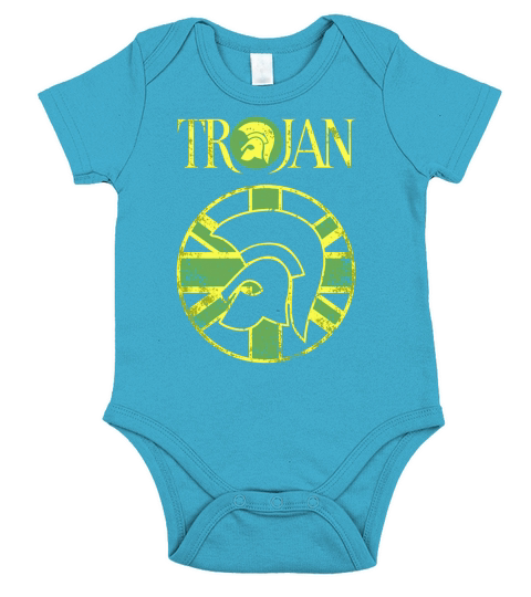 Trojan Records Stand Strong Girls Short Sleeve Baby One-Piece