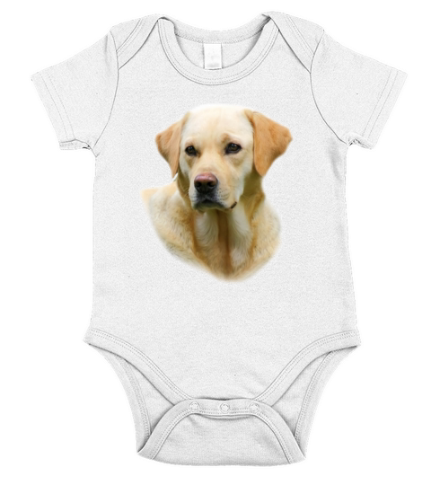 Yellow Lab Worn On Hangover 2 Movie T-Shirt Short Sleeve Baby One-Piece