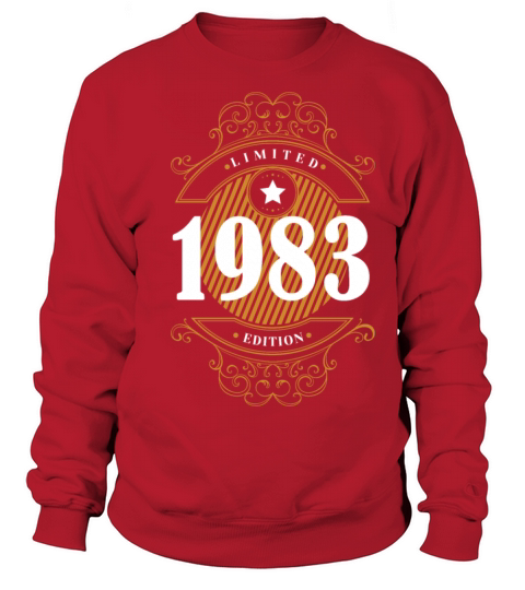 1983 Limited Edition Birthday Design Sweatshirt Unisex