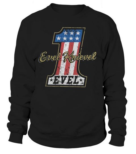 Evel Knievel-Logo Sweatshirt Unisex