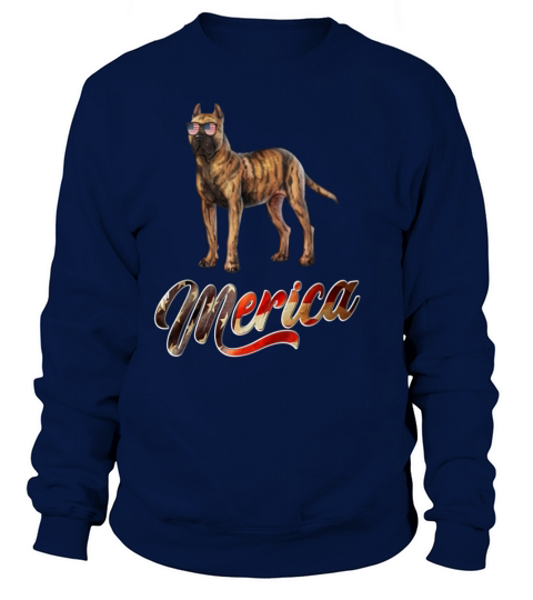 Presa Canario Breed Dog America Flag Patriot shirt Sweatshirt Unisex