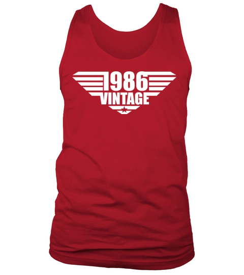1986 Vintage top gun Tank Top Unisex