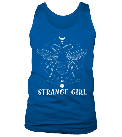 Bee Tarot Card Occult Club Strange Gothic Tank Top Unisex