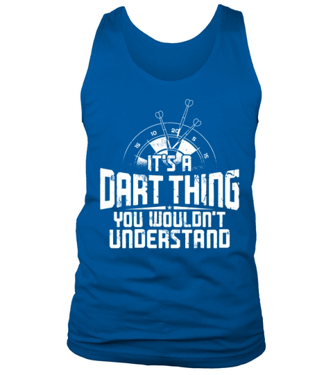 Darts Board Vintage ItS A Dart Tank Top Unisex