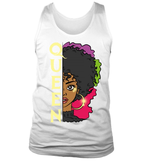 Ebony Queen BIPOC Brown Skinned Girl Woman Tank Top Unisex