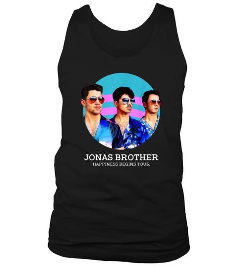 Jonas Brothers Happiness Begins Tour shirt Tank Top Unisex