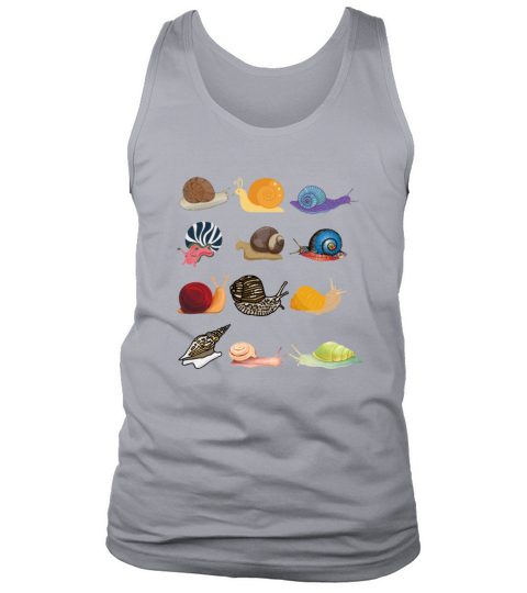 Snail Pet Animals Cottage cored Kawaii Aesthetic Tank Top Unisex