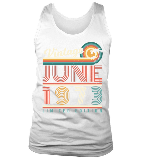 Vintage June 1973 Tank Top Unisex