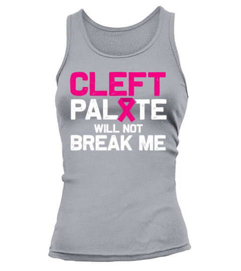 Cleft Palate Lip Inspire Strong Awareness design Tank top Woman