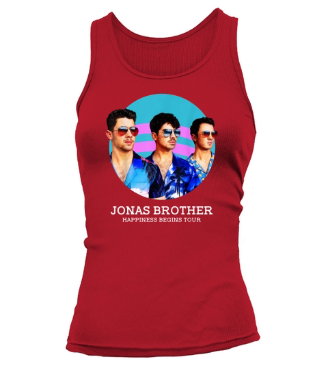 Jonas Brothers Happiness Begins Tour shirt Tank top Woman