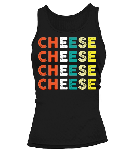 Retro Vintage Cheese Tank top Woman