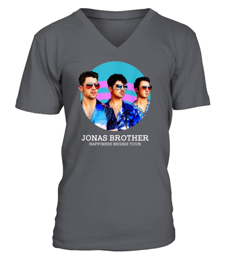 Jonas Brothers Happiness Begins Tour shirt V-Neck T-shirt