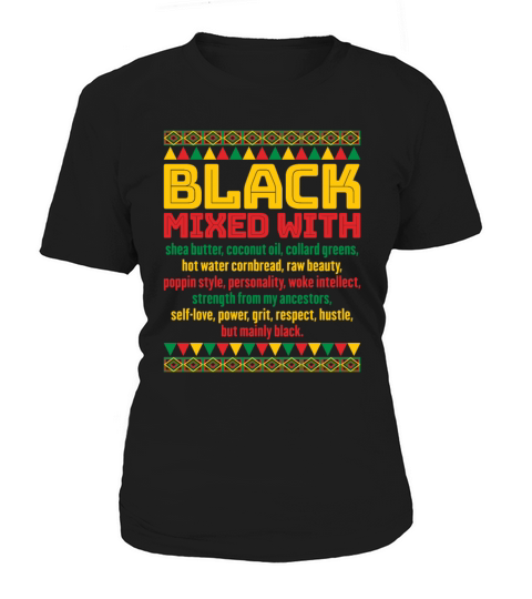 Black History Month Design for a African American Women's T-Shirt