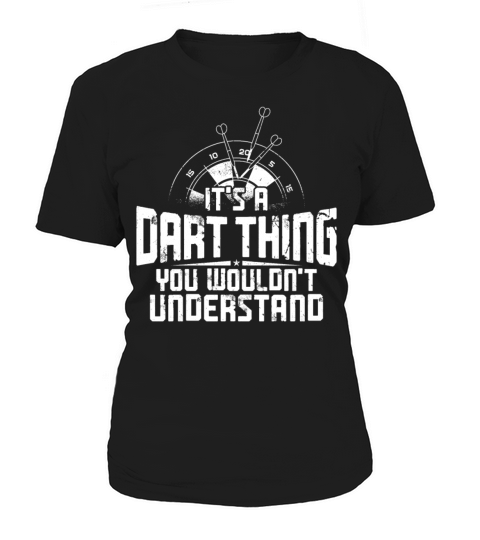 Darts Board Vintage ItS A Dart Women's T-Shirt