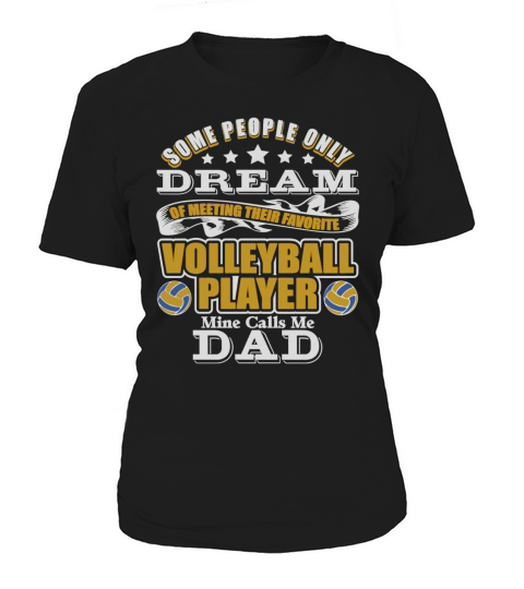Mens Volleyball T-Shirt Proud Volleyball Dad T-Shirt Women's T-Shirt
