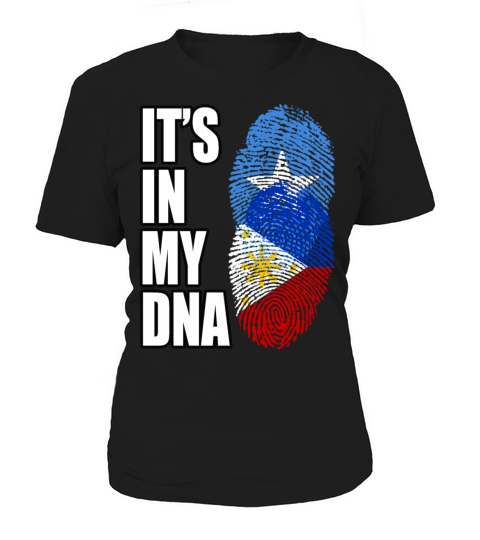 Somali And Filipino Vintage Heritage DNA Flag Women's T-Shirt