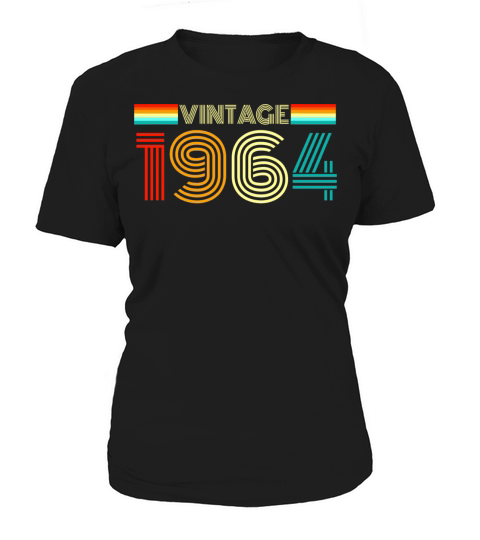 Vintage Retro 1964 - Vintage 1964 Birthday Gift Women's T-Shirt