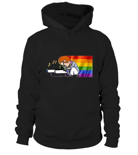 Elton John And Piano Rocketman LGBT shirt - Coffee Mug (colored) Hoodie Unisex