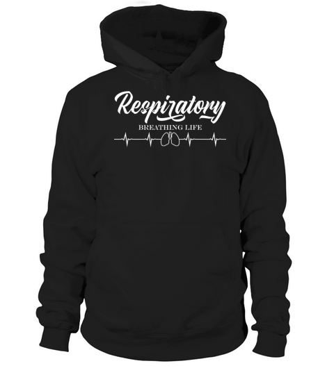 Respiratory Breathing Life Therapist Nurse Doctor Hoodie Unisex
