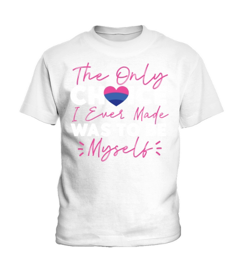 Bisexual Bi Pride Flag The Only Kids T-Shirt