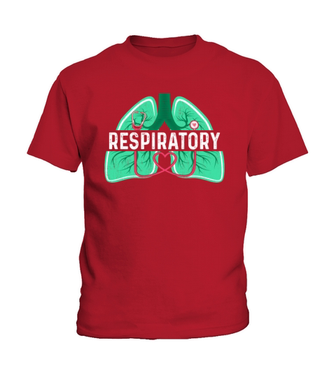 Respiratory Therapy Therapist - Lungs Doctor RT RR Kids T-Shirt
