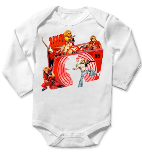 Sammy Hagar Music !! Long Sleeve Baby One-Piece