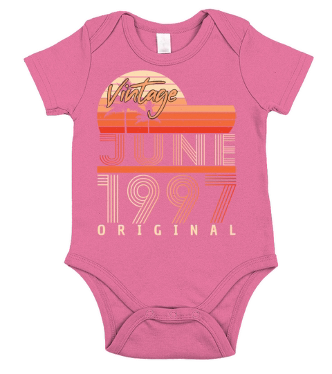 1997 June Legendary Short Sleeve Baby One-Piece