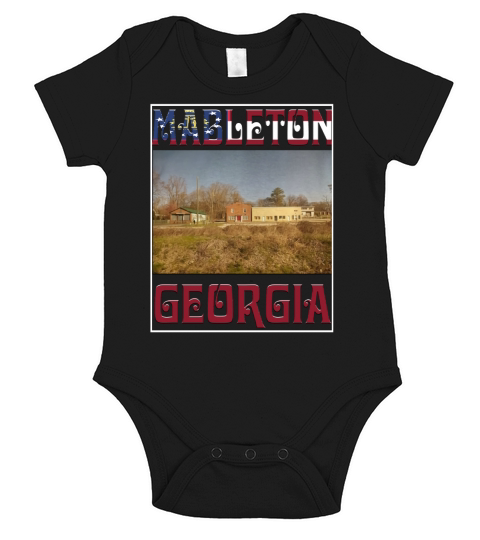 Mableton Georgia Short Sleeve Baby One-Piece