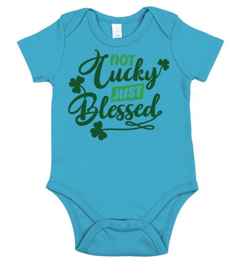 Saint Patrick s Day Quote T Shirt Short Sleeve Baby One-Piece