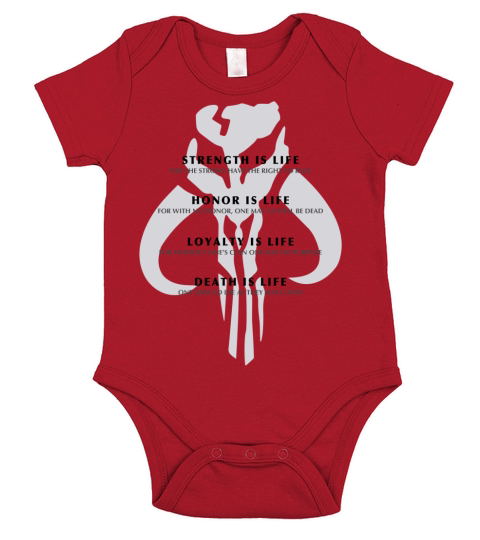 The Mandalorian Quotes Short Sleeve Baby One-Piece