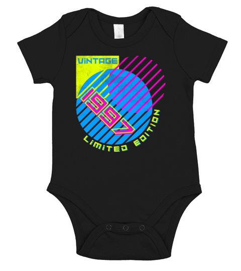 Vintage 1997 Vintage Retro Birthday Short Sleeve Baby One-Piece