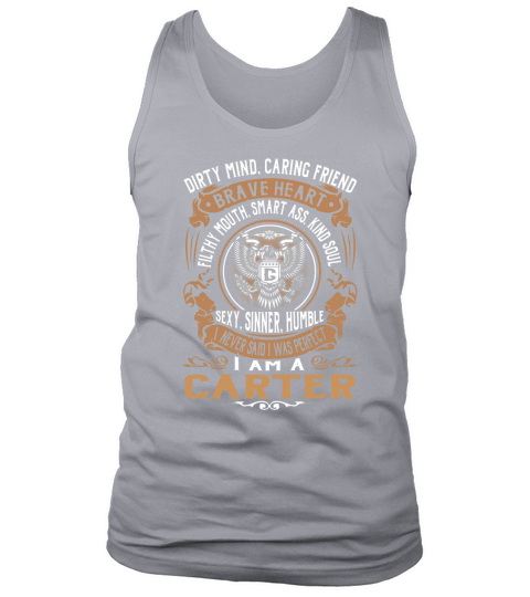 CARTER Last Name, Surname Tshirt Tank Top Unisex